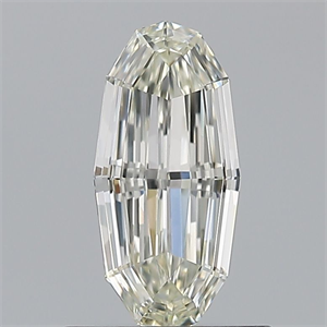 Foto Diamante Natural 0.65 quilates, Ovalado , Color J, claridad VVS2 y certificado GIA de