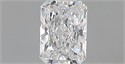 Diamante Natural 0.53 quilates, Radiante , Color D, claridad VVS1 y certificado GIA