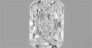 Foto Diamante Natural 0.53 quilates, Radiante , Color D, claridad VVS1 y certificado GIA de