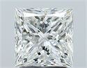 Diamante Natural 2.02 quilates, Princesa , Color H, claridad VS2 y certificado GIA