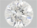 Natural Diamond 0.71 Carats, Round with Very Good Cut, H Color, I1 Clarity and Certified by GIA