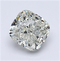 Natural Diamond 1.20 Carats, Cushion with  Cut, L Color, SI2 Clarity and Certified by GIA