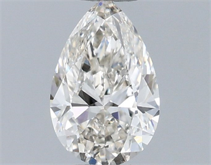 Foto Diamante Natural 0.50 quilates, De pera , Color J, claridad VVS1 y certificado GIA de