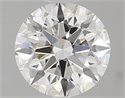 Natural Diamond 1.56 Carats, Round with Excellent Cut, G Color, IF Clarity and Certified by GIA