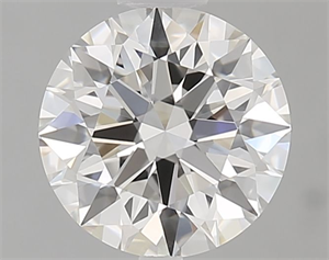 Picture of Natural Diamond 1.56 Carats, Round with Excellent Cut, G Color, IF Clarity and Certified by GIA