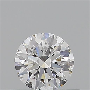 Picture of Natural Diamond 0.40 Carats, Round with Excellent Cut, E Color, VVS1 Clarity and Certified by GIA