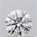 Natural Diamond 0.40 Carats, Round with Excellent Cut, I Color, SI2 Clarity and Certified by GIA