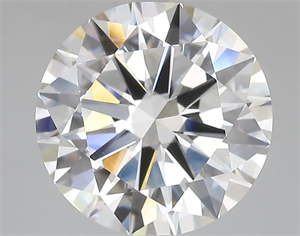Picture of Lab Grown Diamond 5.00 Carats, Round with Excellent Cut, D Color, VVS2 Clarity and Certified by IGI