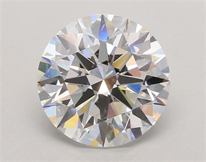 Picture of Lab Grown Diamond 3.53 Carats, Round with Ideal Cut, E Color, VVS1 Clarity and Certified by IGI