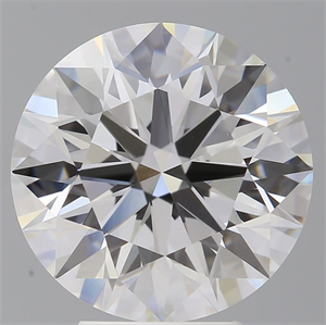 Picture of Lab Grown Diamond 5.04 Carats, Round with Ideal Cut, F Color, VVS2 Clarity and Certified by IGI
