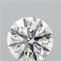 Natural Diamond 0.55 Carats, Round with Excellent Cut, G Color, VS1 Clarity and Certified by IGI
