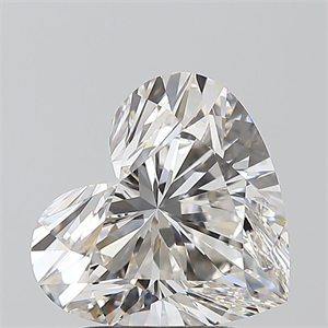 Picture of Natural Diamond 2.51 Carats, Heart with  Cut, I Color, VS1 Clarity and Certified by GIA