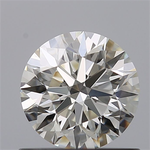 Picture of Natural Diamond 0.74 Carats, Round with Excellent Cut, H Color, VS1 Clarity and Certified by IGI