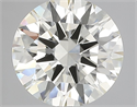 Diamante Natural 2.61 quilates, Redondo , Color K, claridad VVS1 y certificado IGI