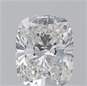 Natural Diamond 1.01 Carats, Cushion with  Cut, G Color, SI1 Clarity and Certified by GIA