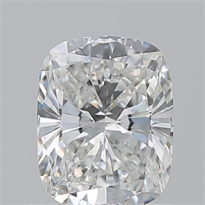 Picture of Natural Diamond 1.01 Carats, Cushion with  Cut, G Color, SI1 Clarity and Certified by GIA