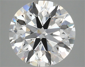 Picture of Lab Grown Diamond 4.12 Carats, Round with Ideal Cut, F Color, VVS2 Clarity and Certified by IGI