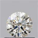 Diamante Natural 0.45 quilates, Redondo , Color K, claridad SI1 y certificado GIA