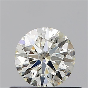 Foto Diamante Natural 0.45 quilates, Redondo , Color K, claridad SI1 y certificado GIA de