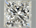 Diamante Natural 1.30 quilates, Princesa , Color H, claridad SI2 y certificado HRD