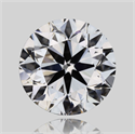 Natural Diamond 0.71 Carats, Round with Very Good Cut, E Color, VVS1 Clarity and Certified by GIA