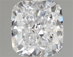 Picture of Natural Diamond 0.60 Carats, Cushion with  Cut, D Color, SI2 Clarity and Certified by GIA