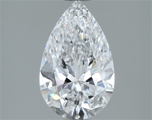 Picture of Natural Diamond 1.50 Carats, Pear with  Cut, D Color, FL Clarity and Certified by GIA