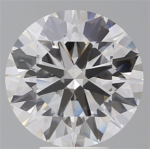 Picture of Lab Grown Diamond 6.10 Carats, Round with Ideal Cut, E Color, VVS2 Clarity and Certified by IGI