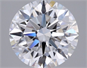 Del inventario de diamantes de laboratorio, 2.50 quilates, Redondo , Color D, claridad VS1 y certificado IGI
