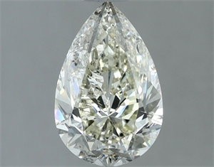 Picture of Natural Diamond 1.40 Carats, Pear with  Cut, K Color, SI2 Clarity and Certified by IGI