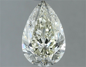 Picture of Natural Diamond 1.40 Carats, Pear with  Cut, K Color, SI2 Clarity and Certified by IGI