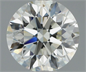 Natural Diamond 1.50 Carats, Round with Excellent Cut, I Color, IF Clarity and Certified by GIA