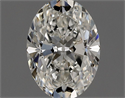 Diamante Natural 0.52 quilates, Ovalado , Color H, claridad VS1 y certificado GIA