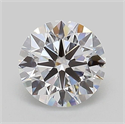 Lab Grown Diamond 1.04 Carats, Round with Ideal Cut, D Color, VS1 Clarity and Certified by IGI