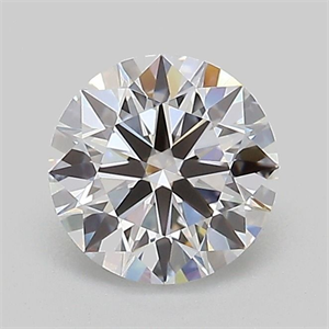 Picture of Lab Grown Diamond 1.04 Carats, Round with Ideal Cut, D Color, VS1 Clarity and Certified by IGI