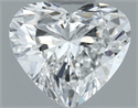 Natural Diamond 0.60 Carats, Heart with  Cut, G Color, SI1 Clarity and Certified by GIA