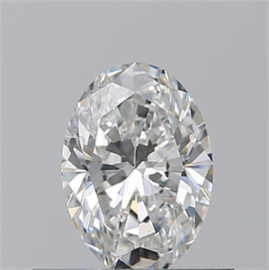 Picture of Natural Diamond 0.50 Carats, Oval with  Cut, F Color, SI1 Clarity and Certified by GIA