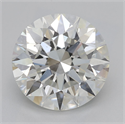 Natural Diamond 3.01 Carats, Round with Excellent Cut, I Color, SI1 Clarity and Certified by GIA