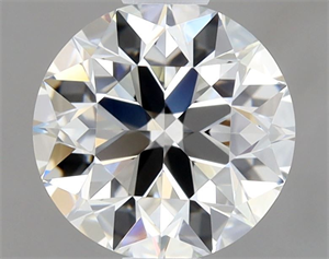 Picture of Natural Diamond 0.85 Carats, Round with Excellent Cut, J Color, VVS1 Clarity and Certified by GIA