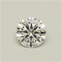 Natural Diamond 0.51 Carats, Round with Excellent Cut, E Color, SI1 Clarity and Certified by GIA