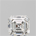Natural Diamond 0.90 Carats, Asscher with  Cut, G Color, VVS2 Clarity and Certified by GIA