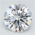 Del inventario de diamantes de laboratorio, 2.06 quilates, Redondo , Color D, claridad IF y certificado IGI