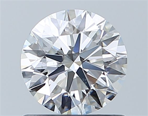 Foto Diamante Natural 0.74 quilates, Redondo , Color D, claridad SI1 y certificado GIA de