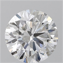 Lab Grown Diamond 2.59 Carats, Round with Excellent Cut, E Color, VS1 Clarity and Certified by GIA