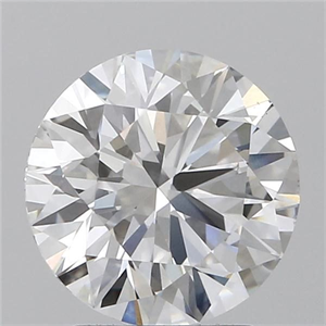 Picture of Lab Grown Diamond 2.59 Carats, Round with Excellent Cut, E Color, VS1 Clarity and Certified by GIA