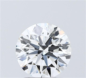 Picture of Lab Grown Diamond 1.50 Carats, Round with Ideal Cut, D Color, VVS2 Clarity and Certified by IGI
