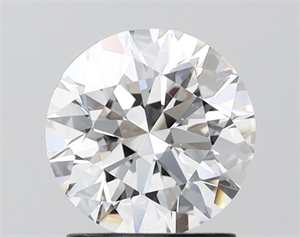 Picture of Lab Grown Diamond 1.50 Carats, Round with Ideal Cut, D Color, VS1 Clarity and Certified by IGI