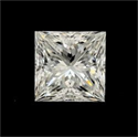 Natural Diamond 2.01 Carats, Princess with  Cut, I Color, VVS2 Clarity and Certified by GIA
