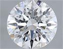 Del inventario de diamantes de laboratorio, 2.29 quilates, Redondo , Color E, claridad VVS2 y certificado GIA
