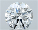 Natural Diamond 1.50 Carats, Round with Excellent Cut, G Color, VS2 Clarity and Certified by GIA
